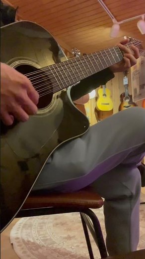 12 String Takamine G Series GD30CE 12 Dreadnought Acoustic Electric Guitar Black #takamine #12string