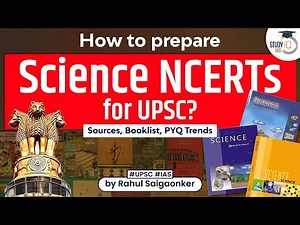 NCERT series for General science from today..!! | UPSC IAS | StudyIQ IAS