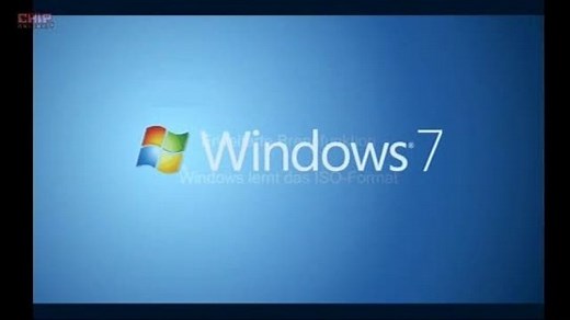 Windows 7 Video-Einführung - ISO-Abbilder brennen