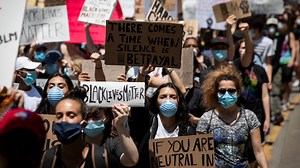 Thousands protest across the country