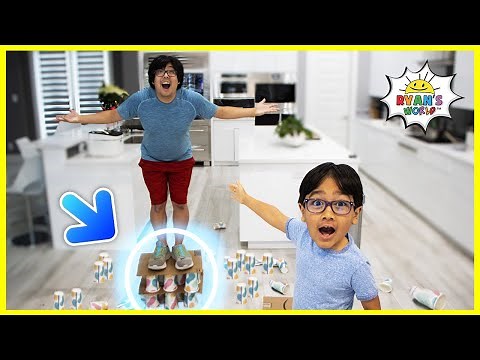 Standing on Paper Cups Challenge | Science Experiments easy DIY!