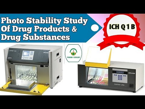 PHOTO STABILITY STUDY (@PharmaScholars )
