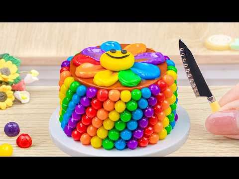 1000+ Mini Chocolate Rainbow Cake Recipes | Beautiful Princess Mini Cake Ideas