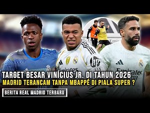 Vinícius Jr. Focuses on 2026 | Mbappé Doubtful | Carvajal Returns to Training 💪