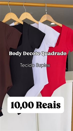 ROLAND_ATACADOS on Instagram: "10,00 Reais Body femenino com forro duplo no busto 📏 Tamanho disponível: M ✂️ Fabricação Própria – Qualidade garantida direto da fonte! 🛒 Compre Online: 📲 WhatsApp: (11) 98797-6402 📦 Enviamos para todo o Brasil! 🧳 Atacado a partir de 12 peças (Com modelos variados no pedido) 📍 Loja Física: Av. do Estado, 1877 – Bom Retiro Apenas 5 minutos do Brás! ⏰ Horário de Atendimento: Segunda a Sexta: 08h às 17h Sábado: 08h às 12h #bodydecotequadrado #body #modafeminina 