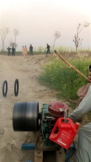 Rocket Tyre Start Diesel Engine