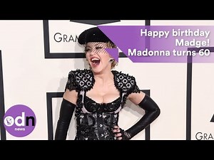 Happy birthday your Madgesty! Madonna turns 60