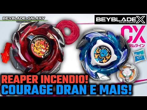 Hasbro's BEYBLADE X - REAPER INCENDIO in detail! COURAGE DRAN?! And more!