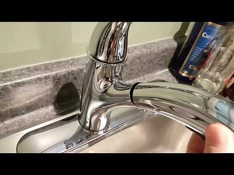 Brecklyn Single-Handle Pull-Out Sprayer Kitchen Faucet with Power Clean in Chrome - Model 87557