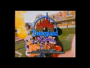 Disneyland: 30th Anniversary Celebration (Disneyland commercial, January 1985)