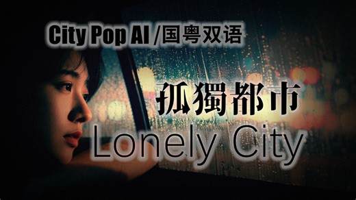 《Lonely City》国粤双语版【AI中文原创流行2】