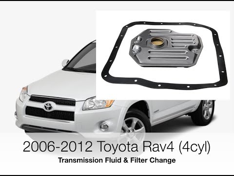 2006-2012 Toyota Rav4 Transmission Fluid & Filter Change. Easy DIY, Save $$