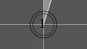 Bright glowing countdown timer from 10 to 0 seconds. 10 to 0 with interesting circle animation. Top ten countdown animation text numbers from 10 to 1.