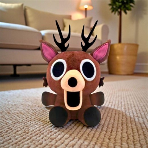 The Deer Plush – 99 Nights in the Forest Roblox Horror Monster Plush Toy - Etsy UK