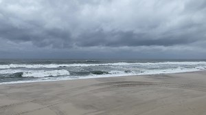 Current Conditions at Assateague State Park on Thursday, August 31. Please note these conditions are typical of a Red Flag warning, which indicates dangerous surf conditions. No swimming is permitted at this time. | Maryland State Parks