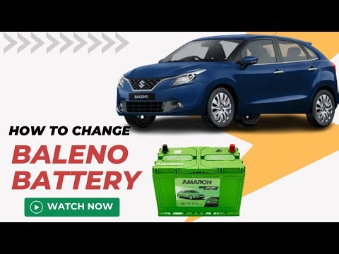 How to Change a Baleno Car Battery | Amaron Battery