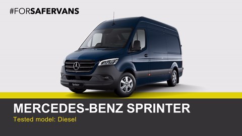 Mercedes-Benz Sprinter - Commercial Van Safety Tests - 2025