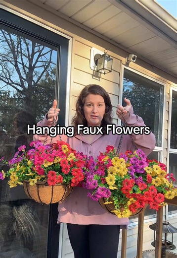 Transform Your Space with Hanging Faux Flowers