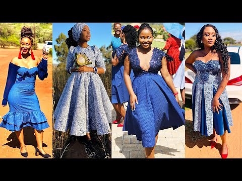 Sesweswe Traditional Dresses 2022: New Gorgeous & Perfect #Shweshwe Dresses To Circulates The World.