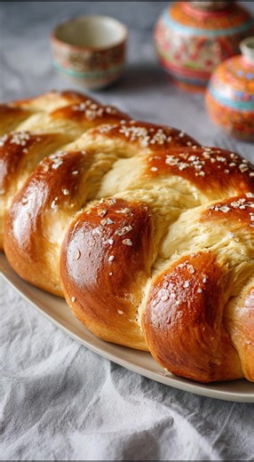 Tsoureki (Greek Easter Bread) Yields: 2 large loaves or 3 medium loaves Prep Time: 45 minutes ( 3-4 hours rising) Cook Time: 25-35 minutes Components & Ingredients Part 1: The Sweet Dough 120ml (½ cup) whole milk, lukewarm 15g (1 tbsp) active dry yeast 150g (¾ cup) granulated sugar 5 large eggs, at room temperature (4 for dough, 1 for egg wash) 120g (1 stick / ½ cup) unsalted butter, melted and cooled 1 tsp vanilla extract 1 tbsp fresh orange zest 60ml (¼ cup) fresh orange juice 900-960g (7 ½ -