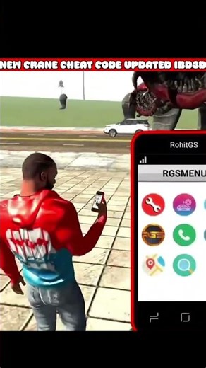 New Crane Cheat Code Of Indian Bikes Driving 3d New Update #shorts