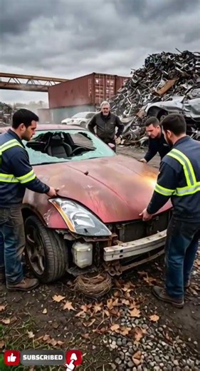 Abandoned 2003 Nissan 350Z Found in a Scrap Yard! 😱 Full Restoration Begins | From Rust to Legend#