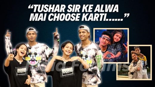 India’s Best Dancer vs Super Dancer’s Florina & Tushar on finale, their bond & revealing secrets!