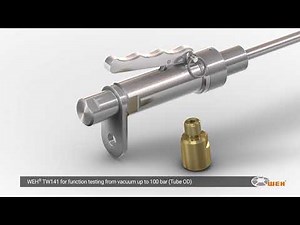 High pressure tube connector - WEH® TW141