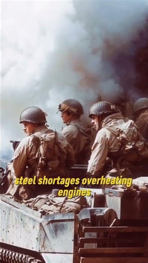 Why Germany Laughed at the Sherman Tank… Then Stopped #WW2#ShermanTank#HistoryShorts#MilitaryHistory