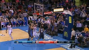 Reggie Jackson's shot can't make up it's mind! | NBA