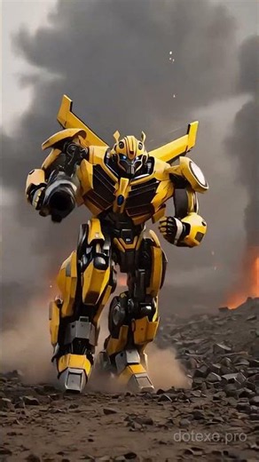 Warrior & Fantasy Bumblebee In Action Live Wallpaper for Android