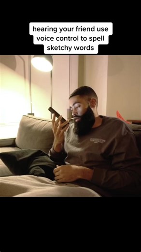 hearing your friend use voice control to spell sketchy words • #fyp #foryou #foryoupage #comedy