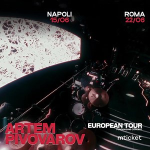 Artem Pivovarov, an original Ukrainian artist whose songs instantly become hits and top the charts, is coming to Nice😍 📍June 12, Théâtre de Verdure de Nice Music is definitely Artem's element. His charisma is mesmerizing, and his energy at concerts is energizing💥 Do not miss this opportunity and attend an unforgettable evening! The number of tickets is limited😉 | Artem Pivovarov