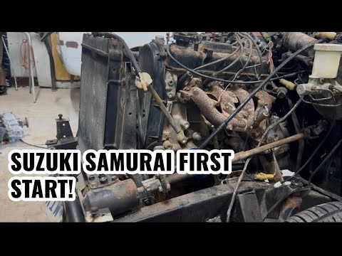 Suzuki Samurai Build PT.14 - First Start after weeks of problems!