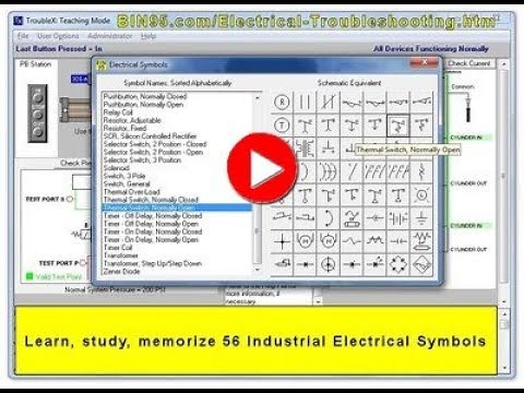 Industrial Electrical Troubleshooting Simulator - Learn, Teach & Test!