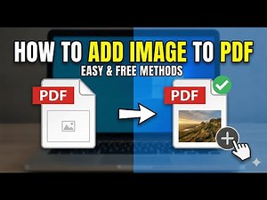 How to Add Image in PDF File (Full Guide) | Insert Photo On PDF File