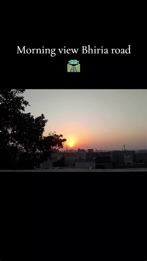 Scenic Morning View of Bhiria Road
