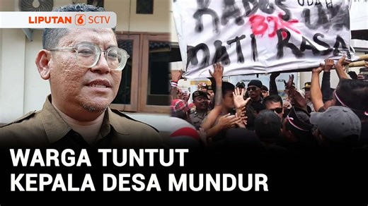 424K views · 8.3K reactions | Ratusan warga desa Bojong Kulur, Bogor mendatangi kantor desa. Mereka menuntut kepala desa mundur dari jabatannya karena dinilai tidak transparan soal dana desa. #NewsSctv #Liputan6Siang Berita lainnya: https://www.vidio.com/watch/8943296-liputan-6-siang-16-09-25?utm_source=facebook&utm_medium=referrer-post&utm_campaign=sctv | Liputan6SCTV | Facebook