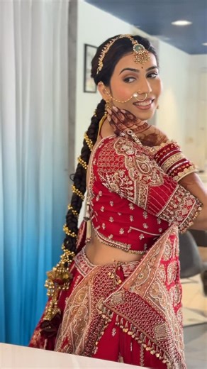 Amaya Salon - Noopur & Ami Chokshi on Instagram: "Hairstyles at Amaya Screenshot and save now ✨ Makeup: @amijchokshi Hairstyle: Team @amayasalon_ Dear brides, book your appointments today! Call on: 9824028804 | 9825728804 ———"