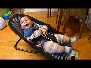 銀太はバウンサーが大好きです(^^) kan & aki family