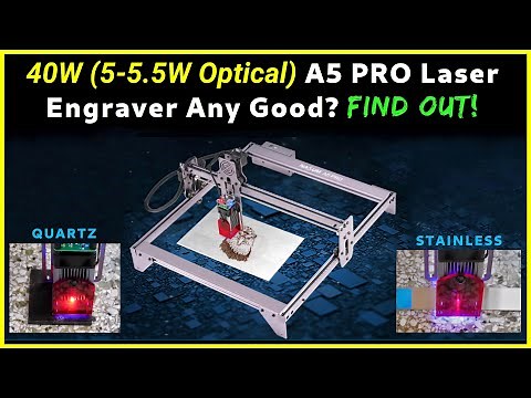 Nasum A5 PRO 40W Laser Engraver Etcher Any Good? Find Out!