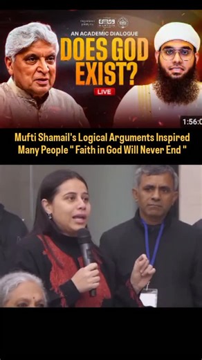 xplorism.pk on Instagram: "A Debate Between Mufti Shamail and Javed Akhtar In Which Mufti Shamail Logical Answered all questions while Javed Akhter Was only using fallacies. In Comment Section of Video Most of the Non Muslims Were satisfied By Mufti Shamail Nadwi's Arguments. . . . . . #pakistan #reels #Doesgotexist #Muftishamail #Javedakhter"