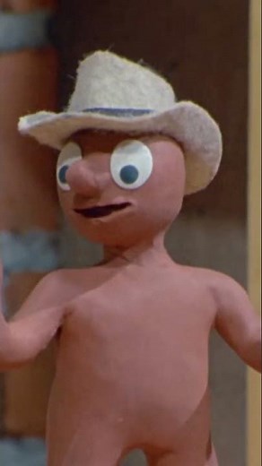 THE AMAZING ADVENTURES OF MORPH! - THE COWBOYS CLIP - #stopmotion #morph #funny
