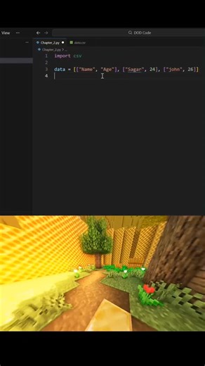 Python Tricks on Instagram: "Follow for more 🐍 tips and tricks Python allows easy data export using csv.writer. Perfect for reports, automation, and saving program output. #python #csvfiles #dataprocessing #automation #coding"
