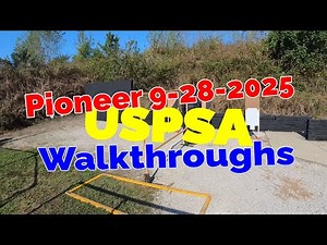 USPSA Carry Optics Stage walkthrough | Pioneer Match 9-28-2025