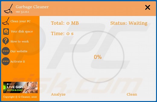 Garbage Cleaner Unwanted Application