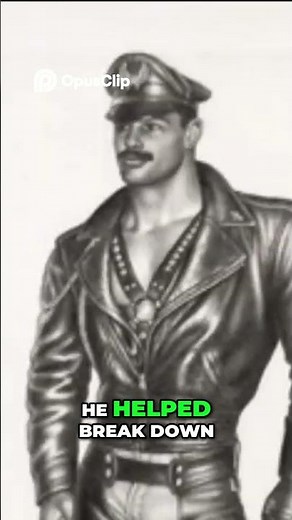 Tom Of Finland, Kake Comic, Gay Leather Desire, Pride & Sizzling Unseen Art #gayleatherart