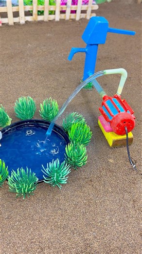 🐘 Elephant Drinking Water | Mini Hand Pump | Satisfying Video 💧|#shorts #youtubeshorts