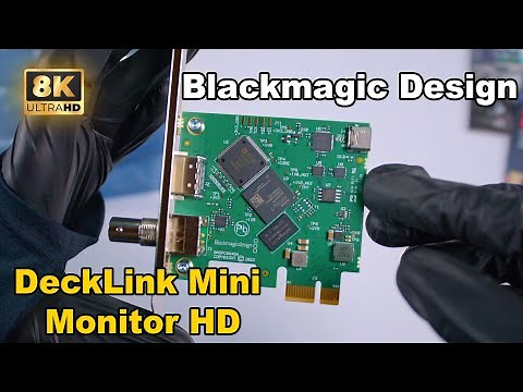 Blackmagic Design DeckLink Mini Monitor HD | Unboxing, installation, Testing & Review