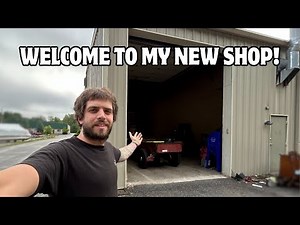 Moving into my new shop! Day 1